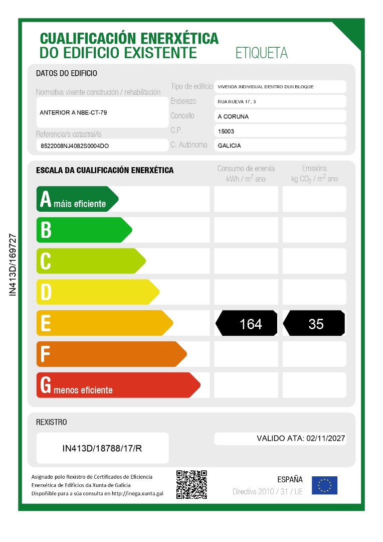 Certificado energético